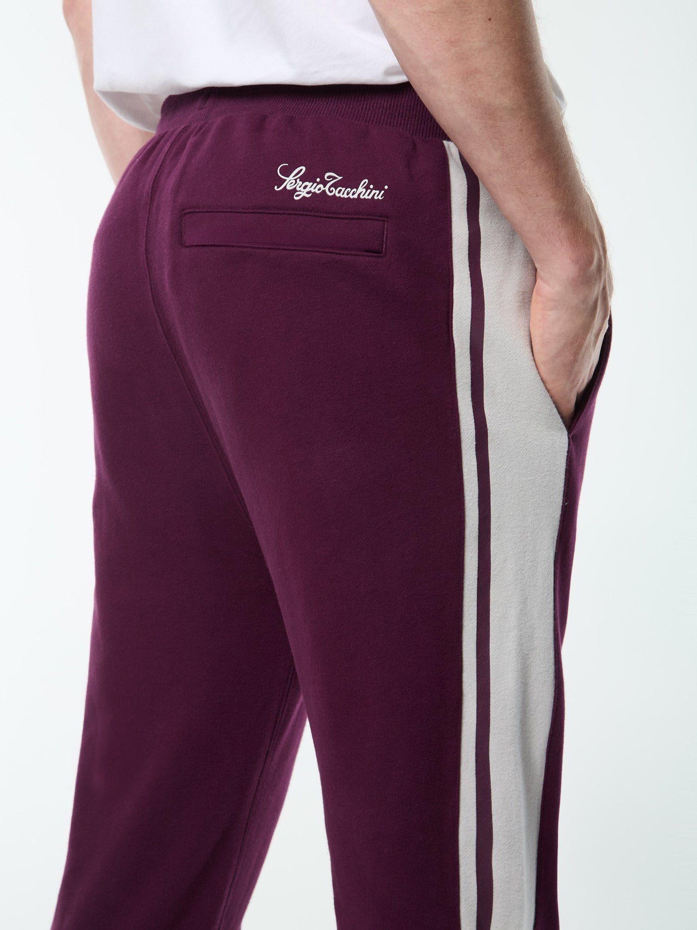 Sergio Tacchini Cursivo Track Pant - Potent Purple