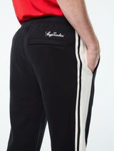 Sergio Tacchini Cursivo Track Pant - Black Beauty