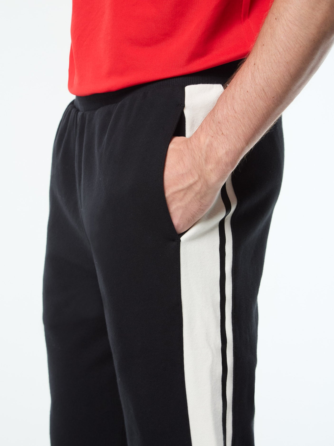 Sergio Tacchini Cursivo Track Pant - Black Beauty