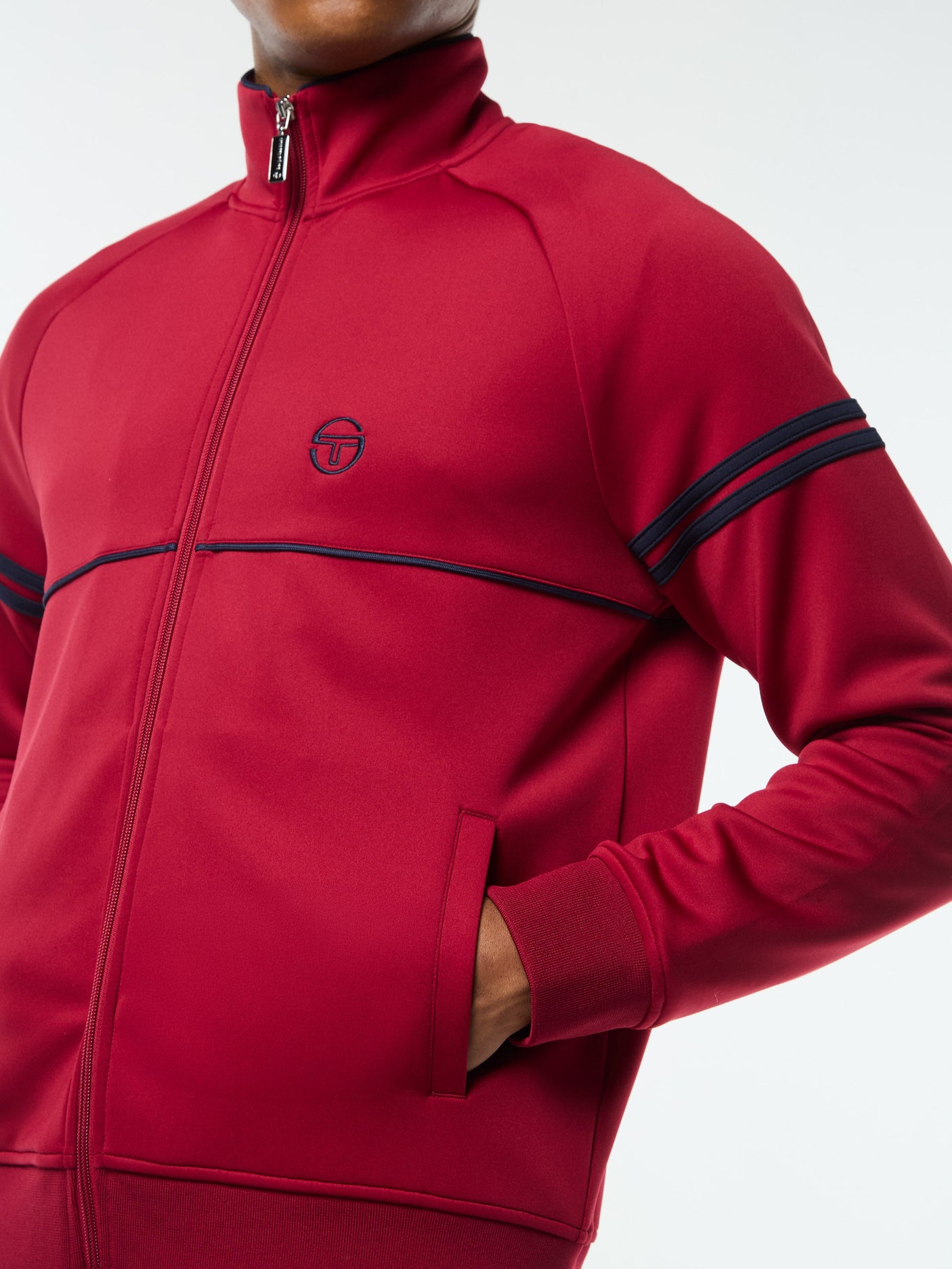 Sergio Tacchini Orion Track Jacket - Rhubarb