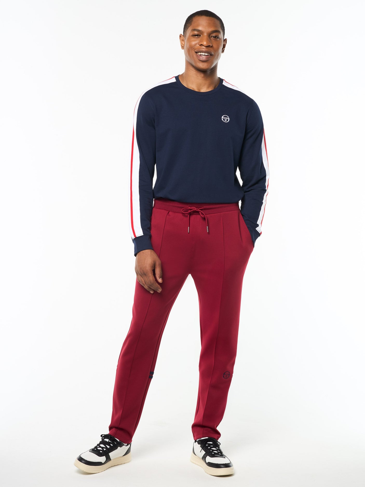Sergio Tacchini Orion Track Pant - Rhubarb