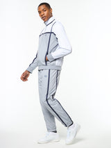 Sergio Tacchini Campo Court Track Jacket - Quiet Grey