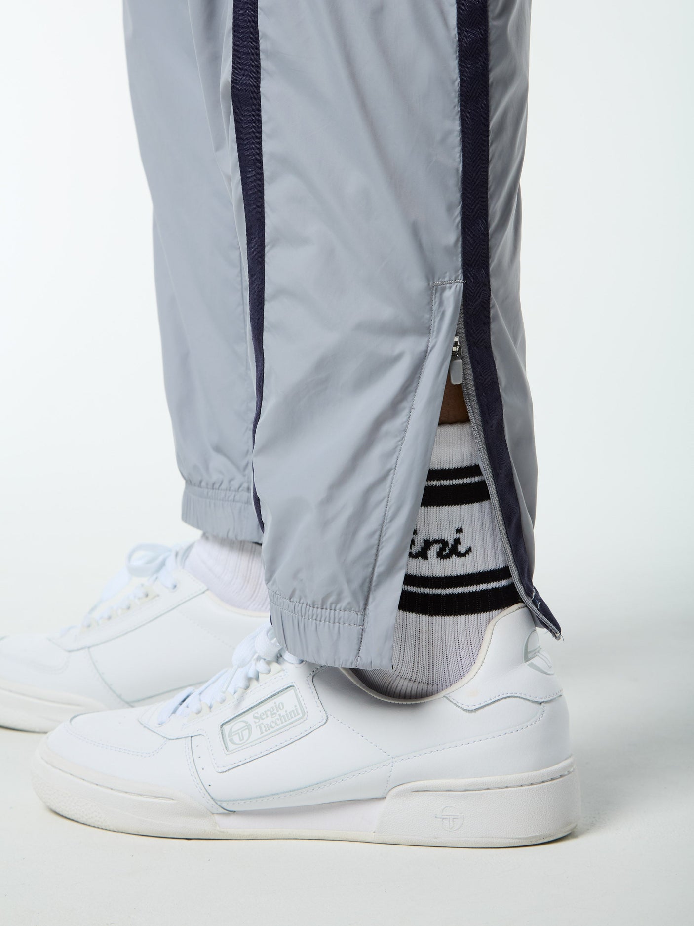 Sergio Tacchini Campo Court Track Pant - Quiet Grey