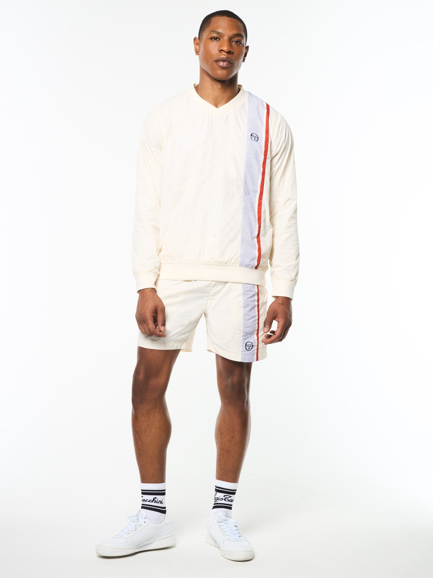 Sergio Tacchini Attivo Damarindo Crewneck - Gardenia