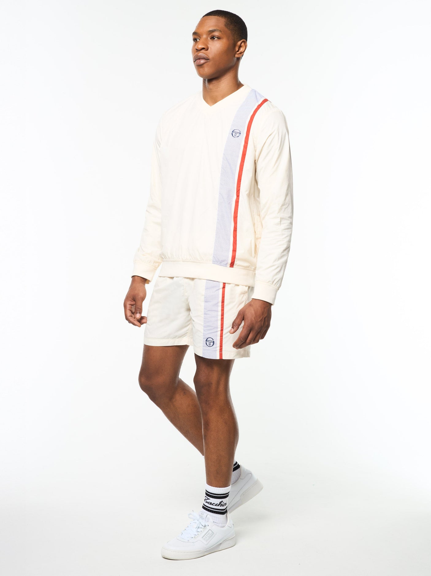 Sergio Tacchini Attivo Damarindo Crewneck - Gardenia