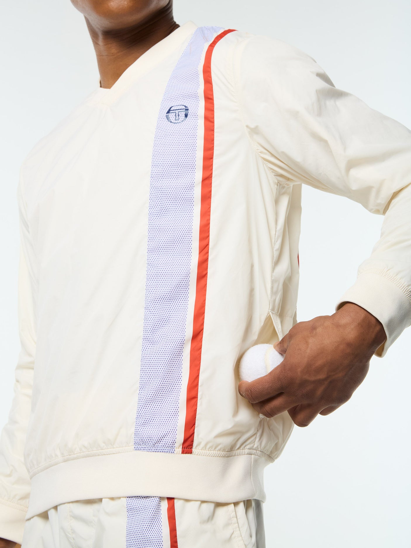 Sergio Tacchini Attivo Damarindo Crewneck - Gardenia