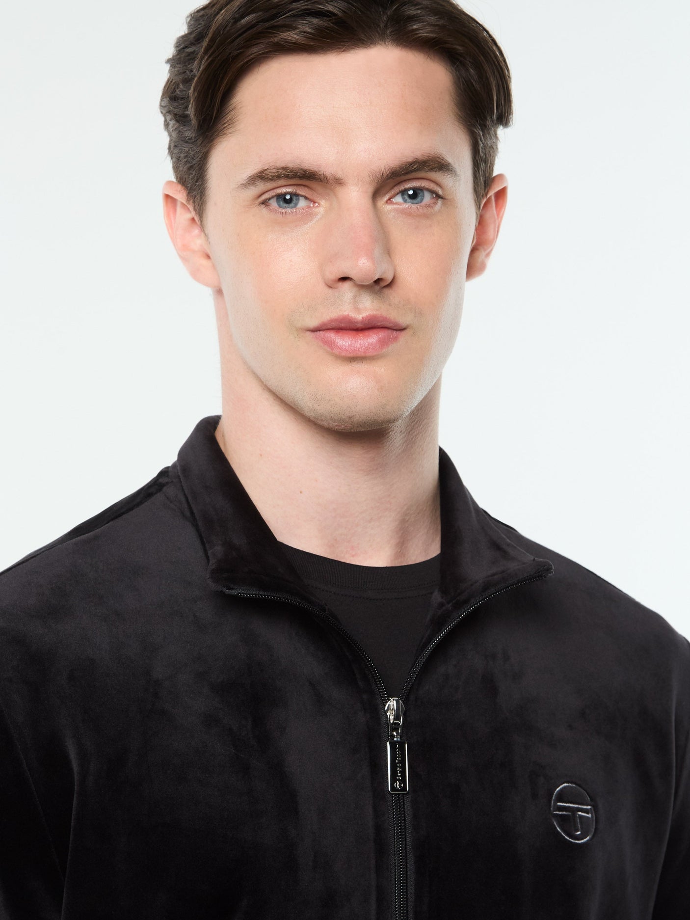 Sergio Tacchini Viaggioa Track Jacket - Black Beauty