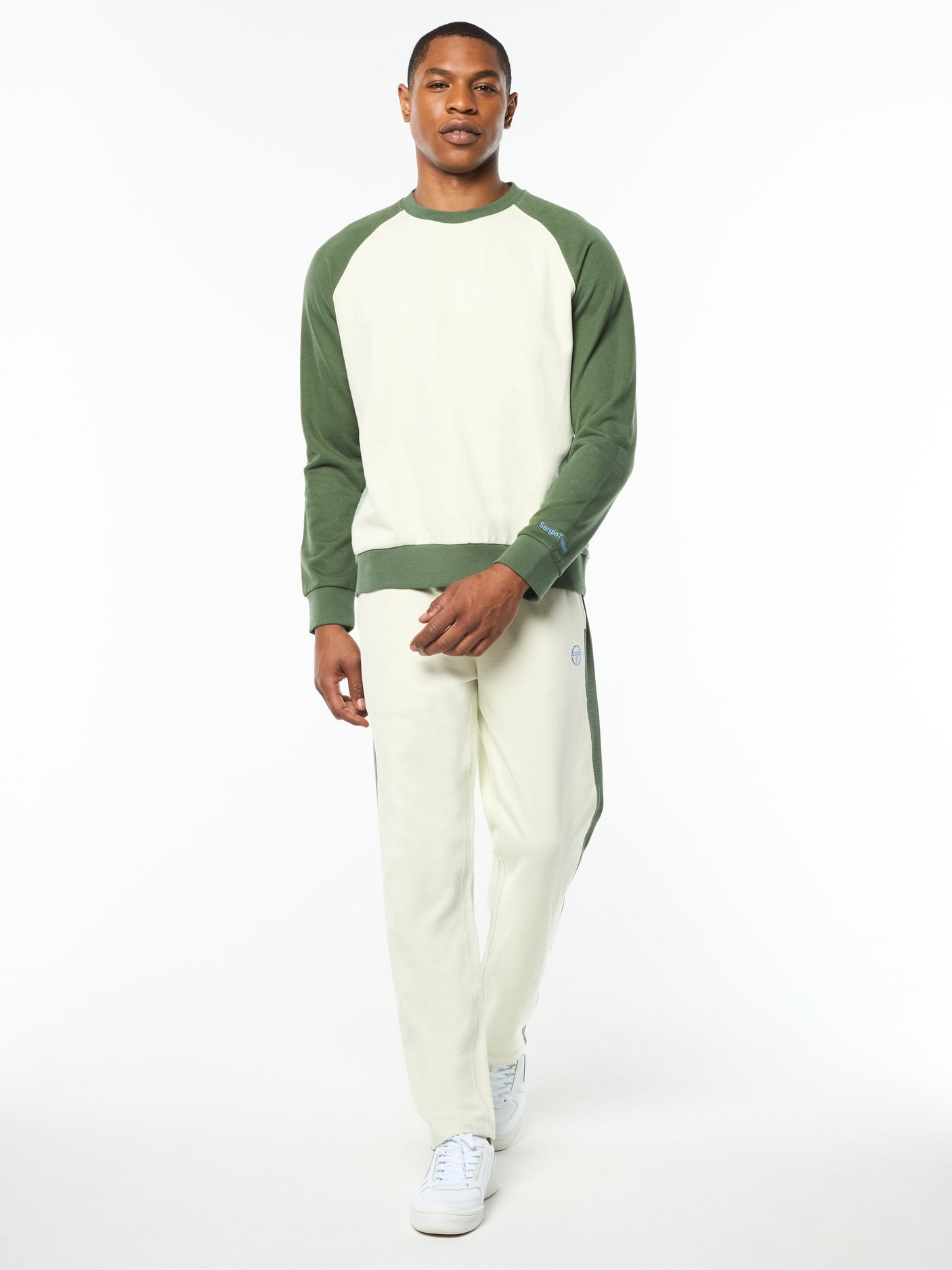 Sergio Tacchini Suonare Crewneck - Almost Aqua