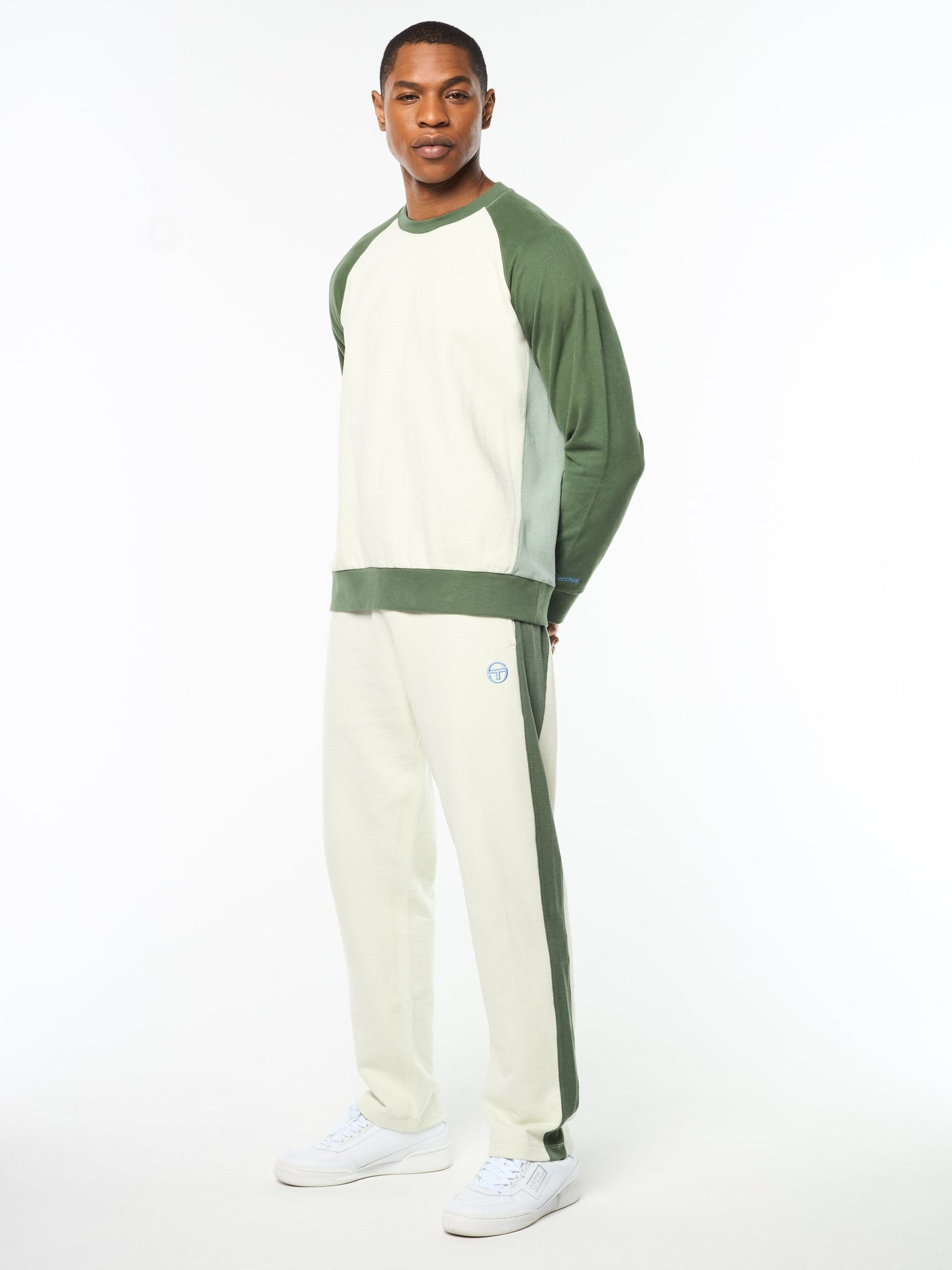 Sergio Tacchini Suonare Crewneck - Almost Aqua