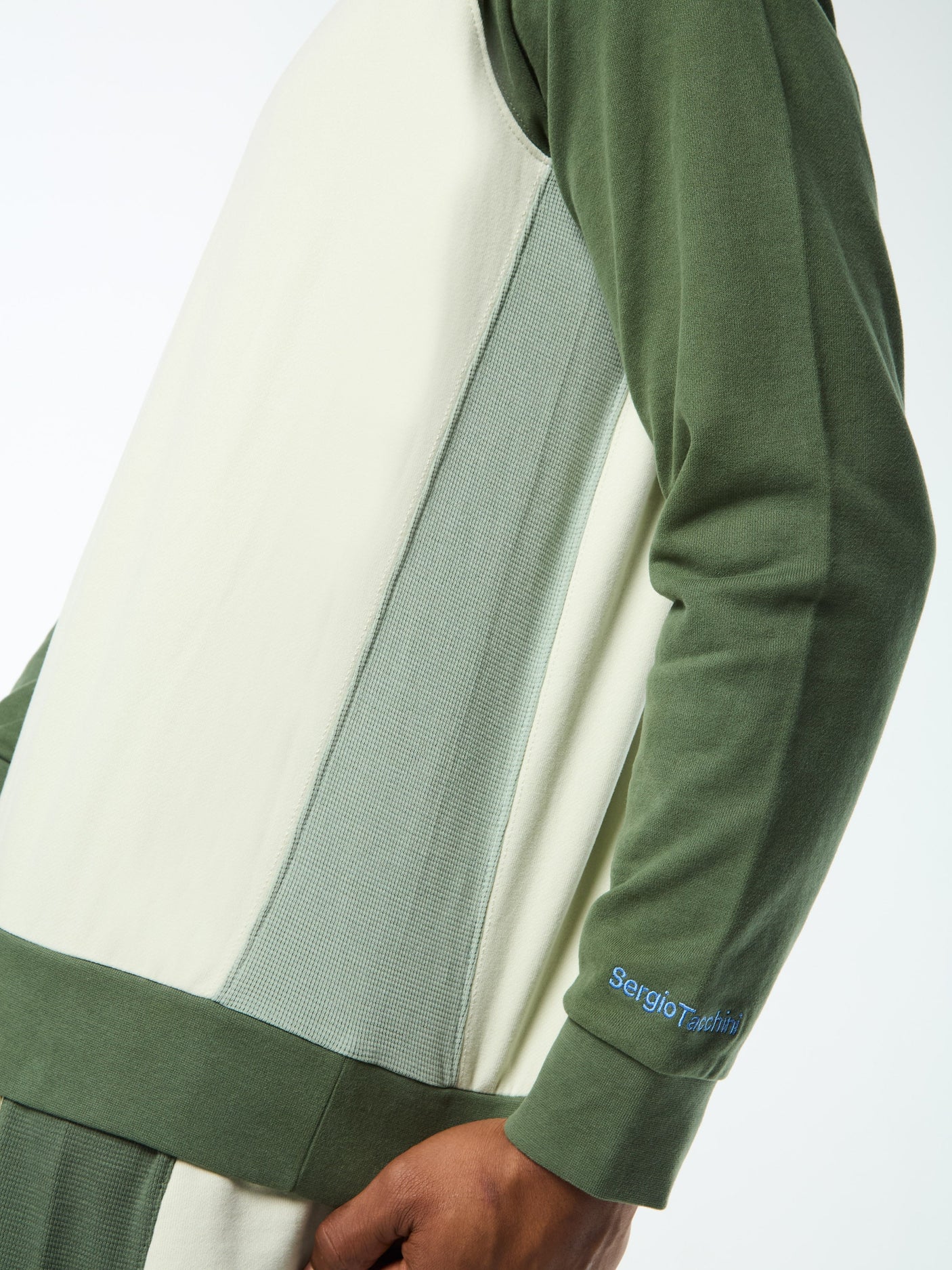 Sergio Tacchini Suonare Crewneck - Almost Aqua