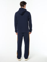 Sergio Tacchini Grafico Hoodie - Maritime Blue