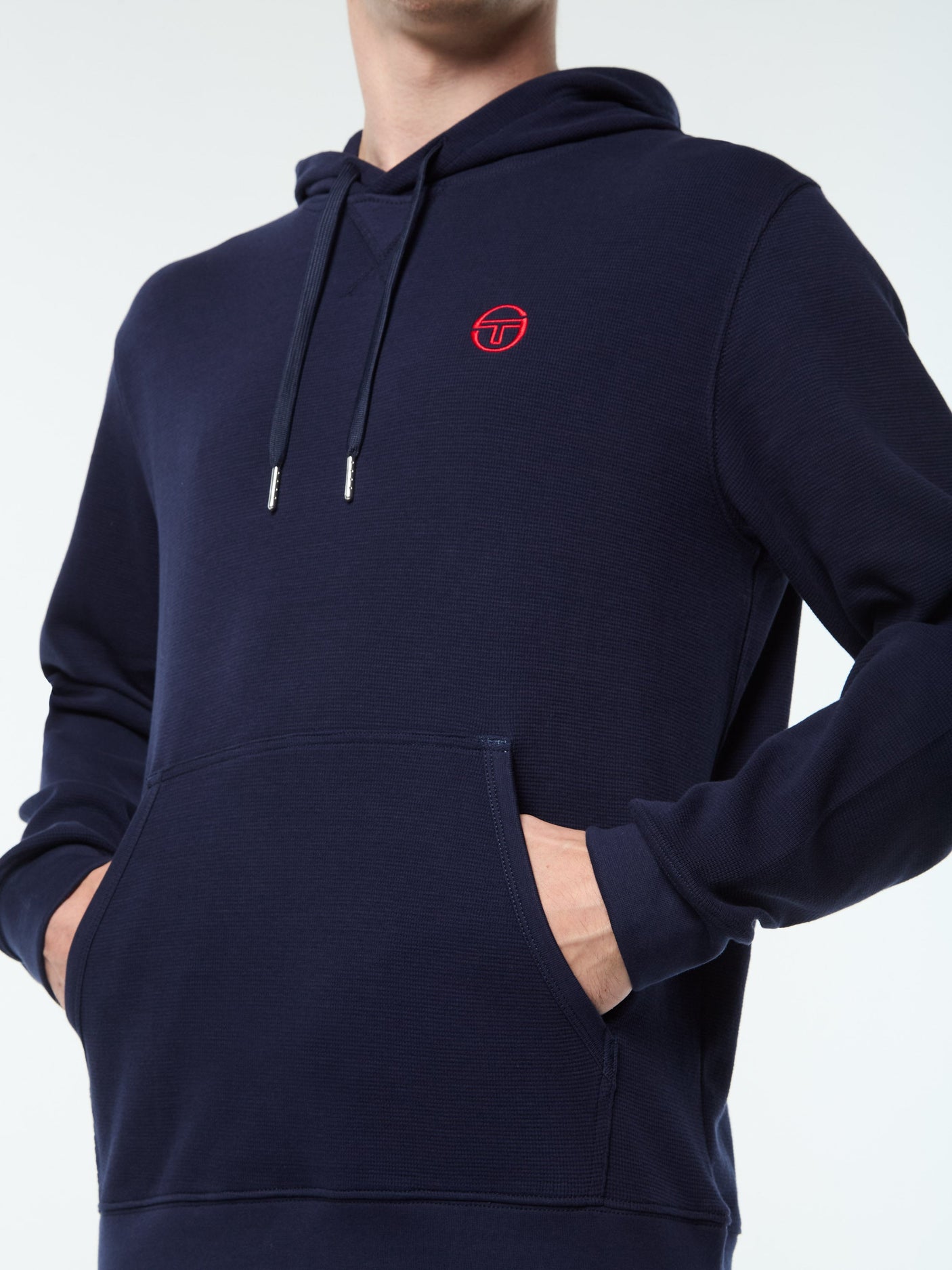 Sergio Tacchini Grafico Hoodie - Maritime Blue