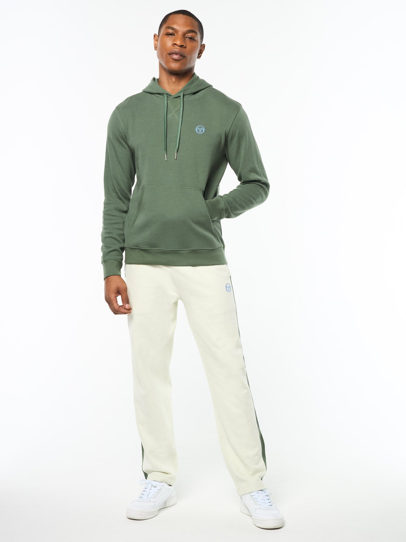 Sergio Tacchini Grafico Hoodie - Duck Green