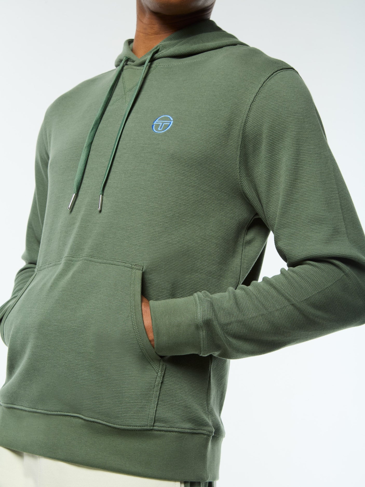 Sergio Tacchini Grafico Hoodie - Duck Green