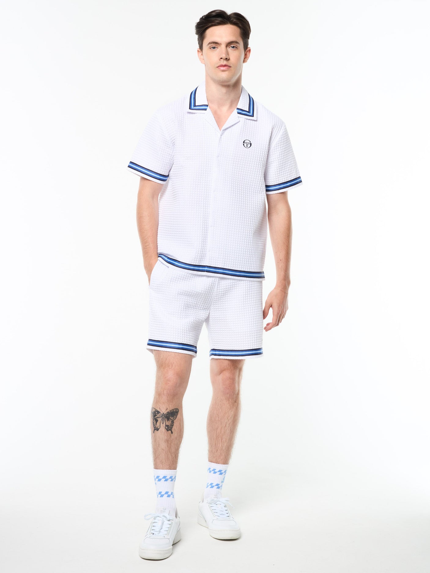 Sergio Tacchini Chiaro Cabana Shirt - Brilliant White