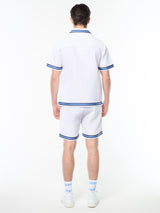 Sergio Tacchini Chiaro Cabana Shirt - Brilliant White