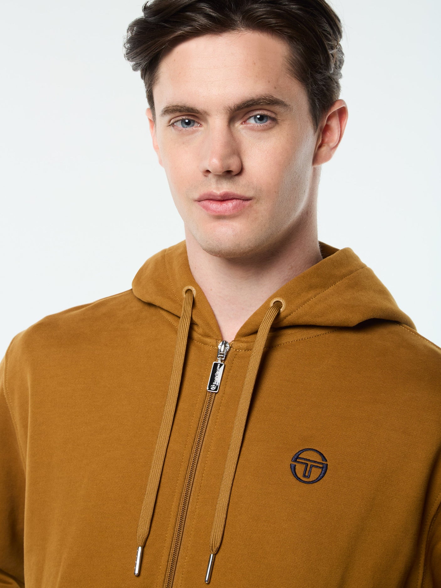 Sergio Tacchini Netto Hoodie - Bronze Brown