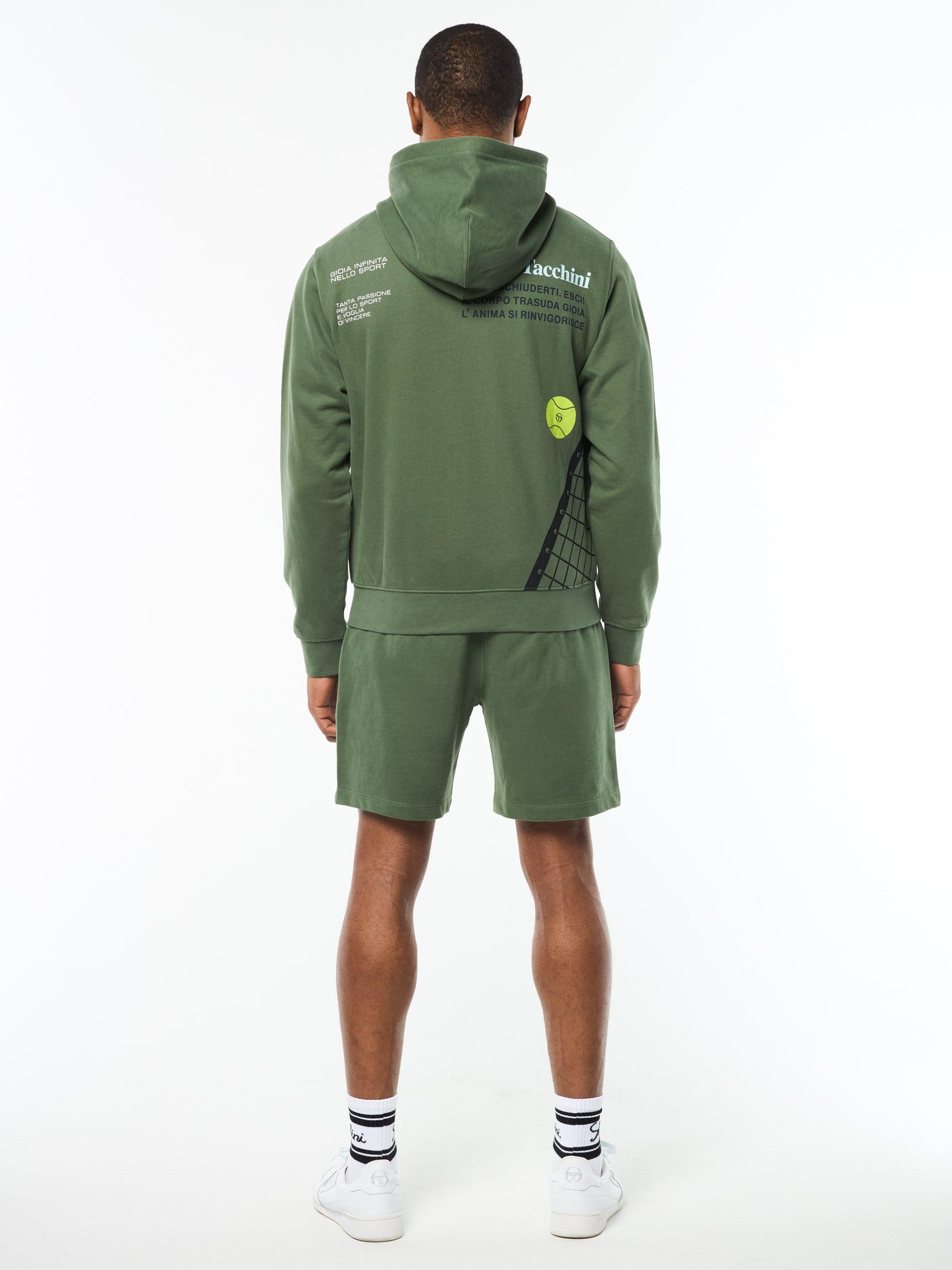 Sergio Tacchini Netto Hoodie - Duck Green