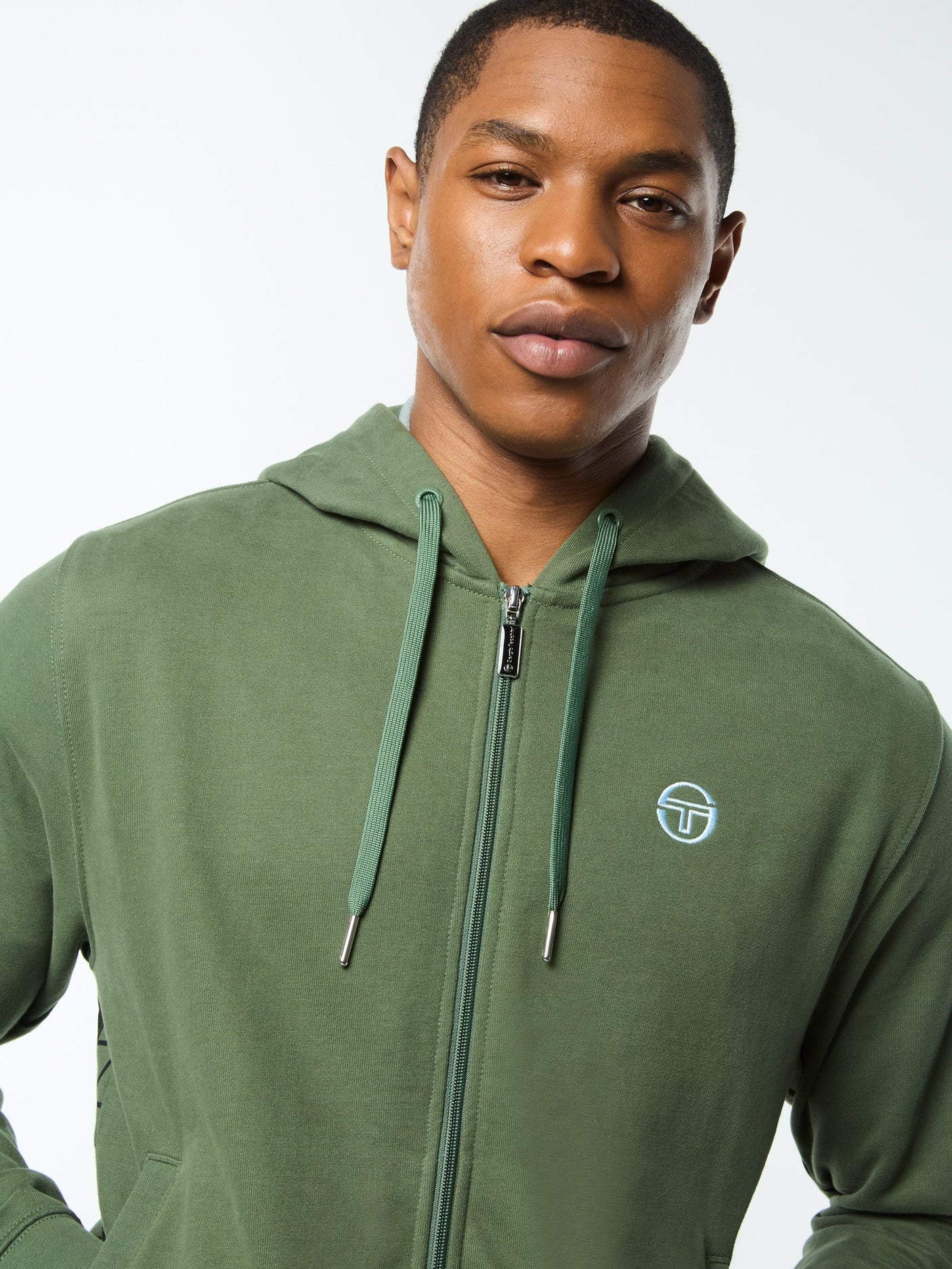 Sergio Tacchini Netto Hoodie - Duck Green