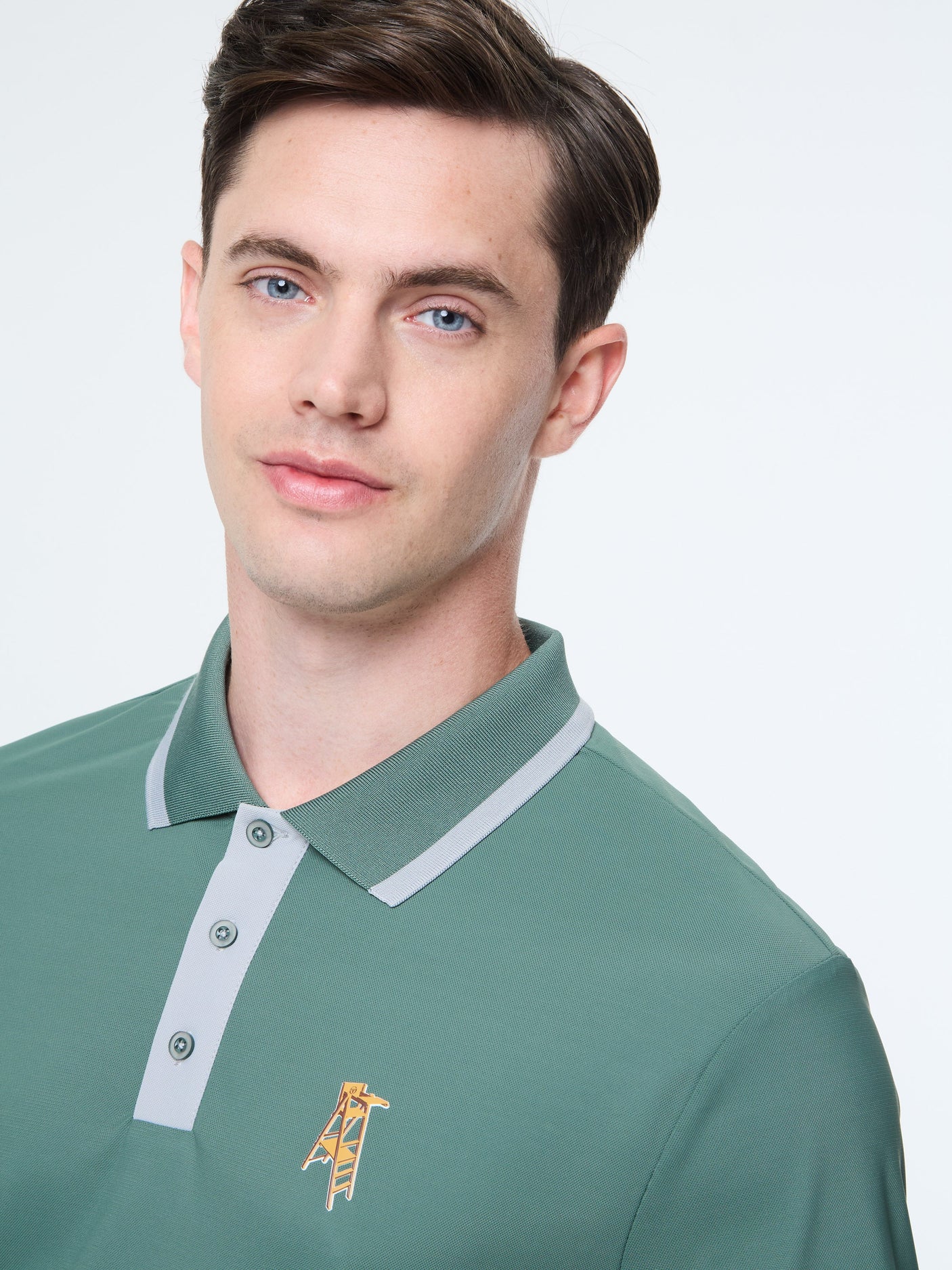 Sergio Tacchini Arbitro Polo - Duck Green
