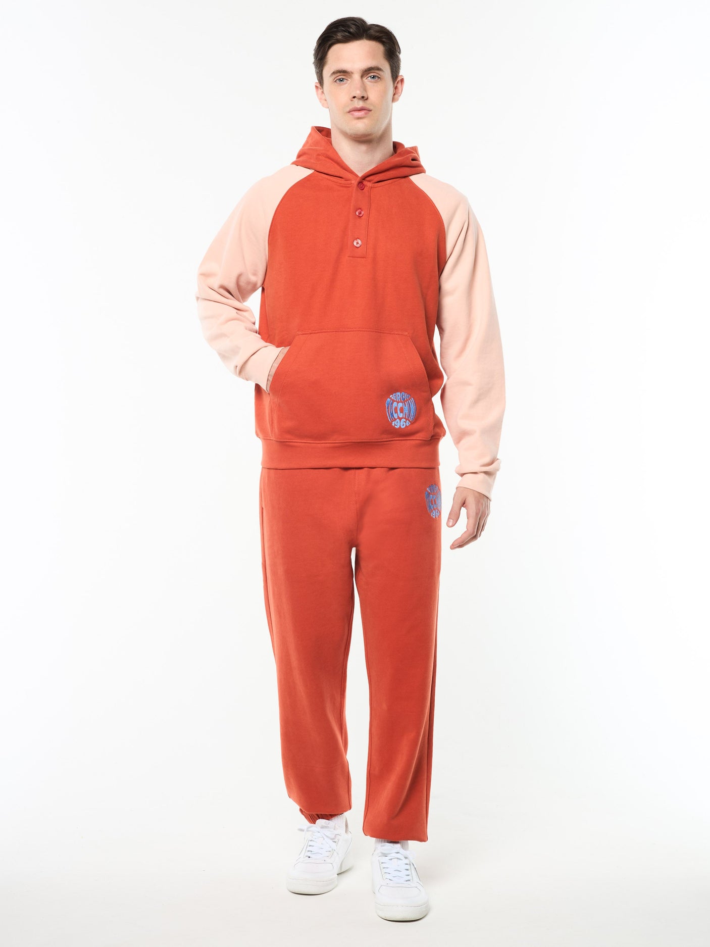 Sergio Tacchini Vincere Hoodie - Hot Sauce