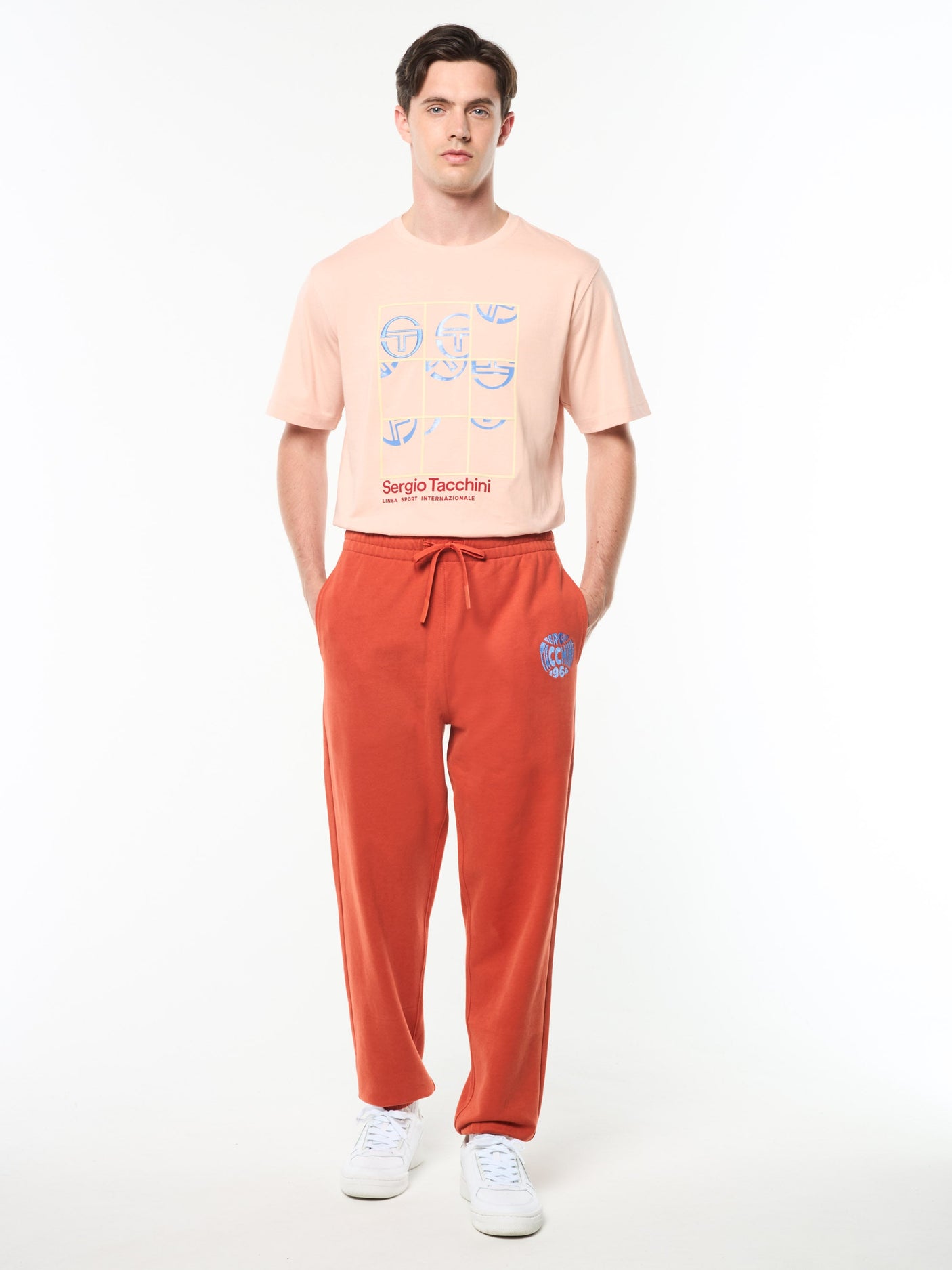 Sergio Tacchini Vincere Sweatpant - Hot Sauce
