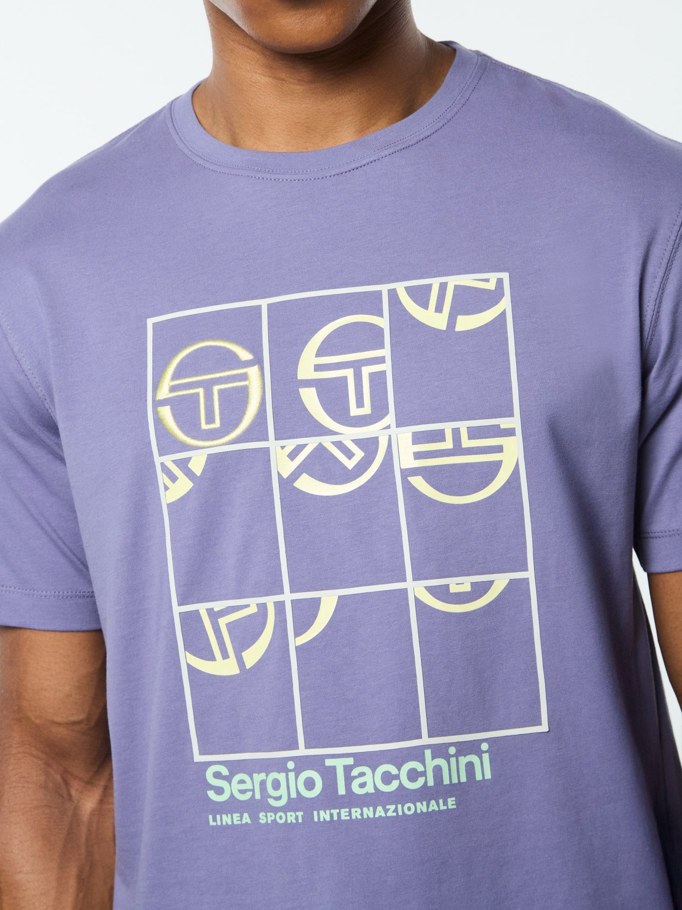Sergio Tacchini Vincere T - Shirt - Heron