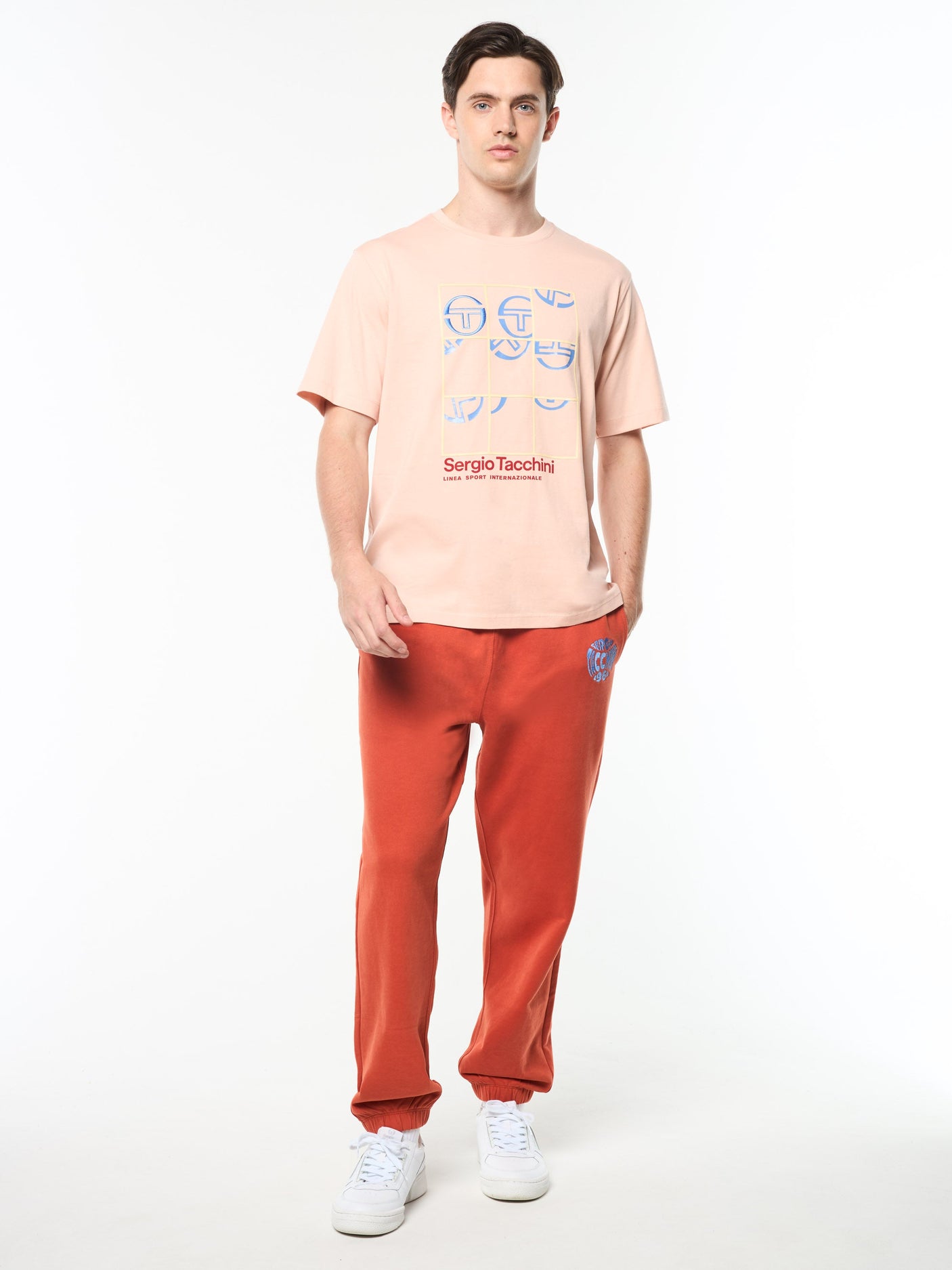 Sergio Tacchini Vincere T - Shirt - Evening Sand