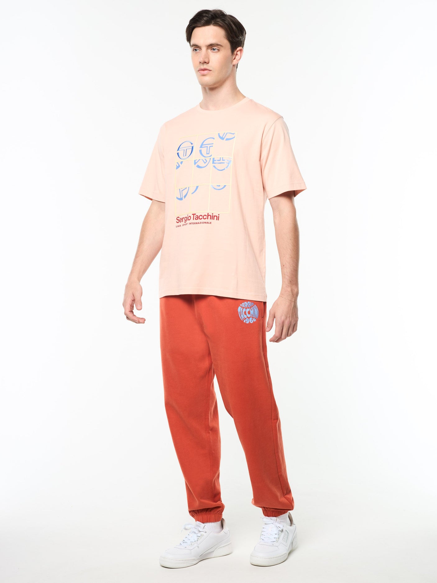 Sergio Tacchini Vincere T - Shirt - Evening Sand