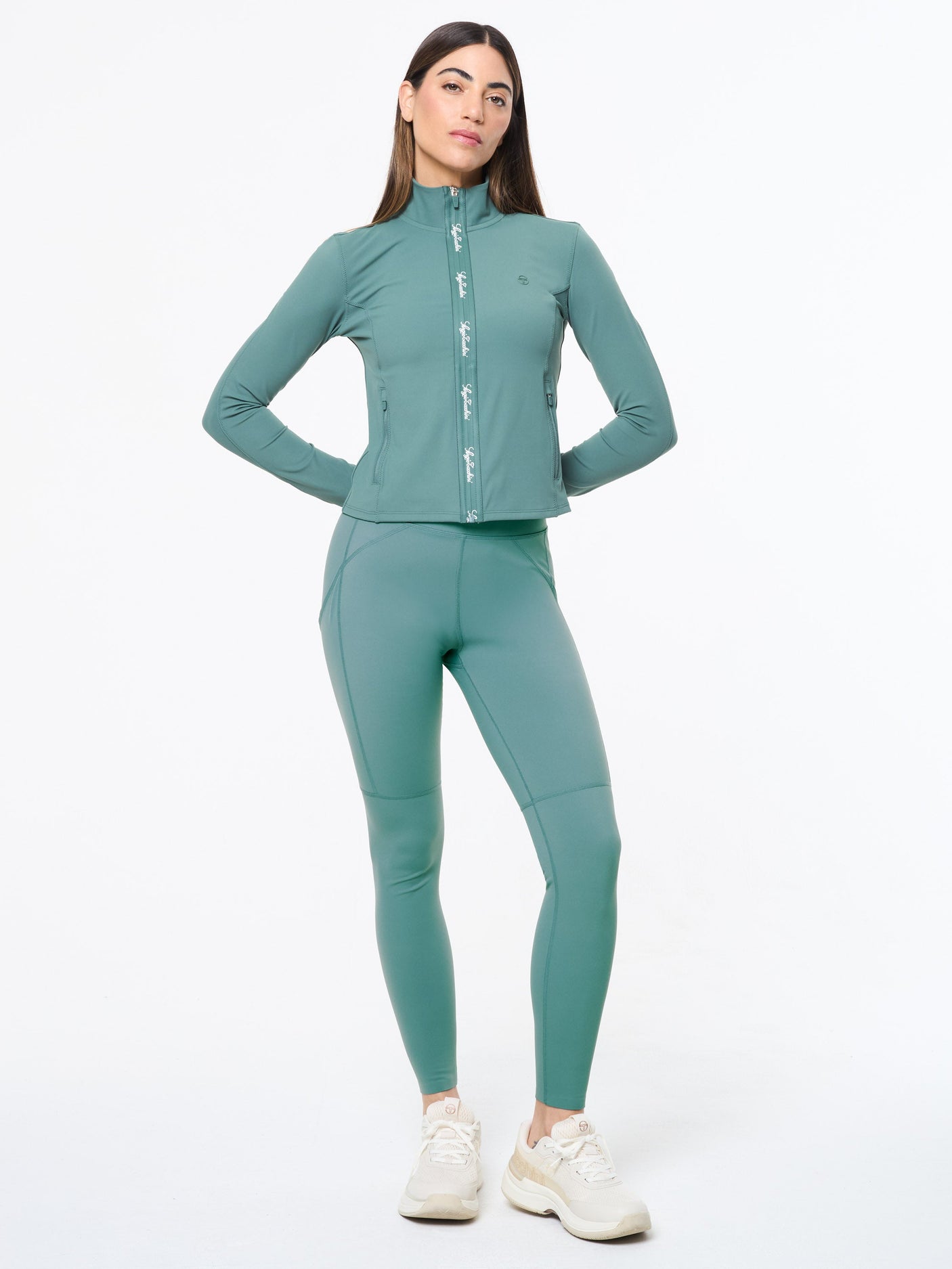 Sergio Tacchini Delfina Contour Jacket - Duck Green