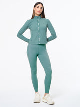 Sergio Tacchini Delfina Contour Jacket - Duck Green