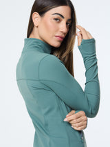 Sergio Tacchini Delfina Contour Jacket - Duck Green