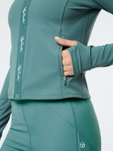 Sergio Tacchini Delfina Contour Jacket - Duck Green