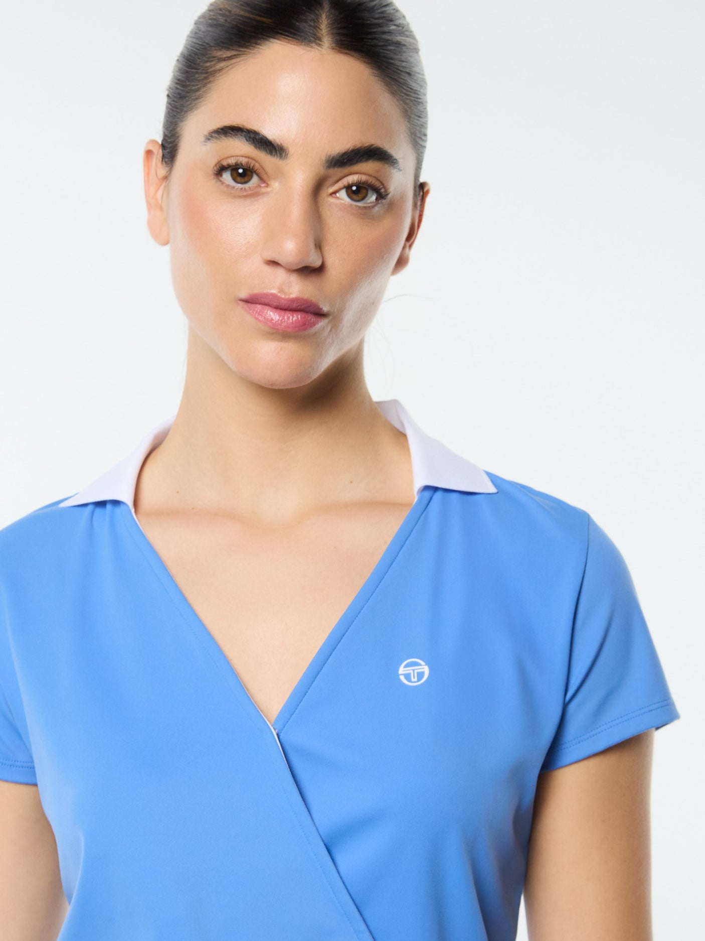 Sergio Tacchini Agata Wrap Polo - Ultramarine