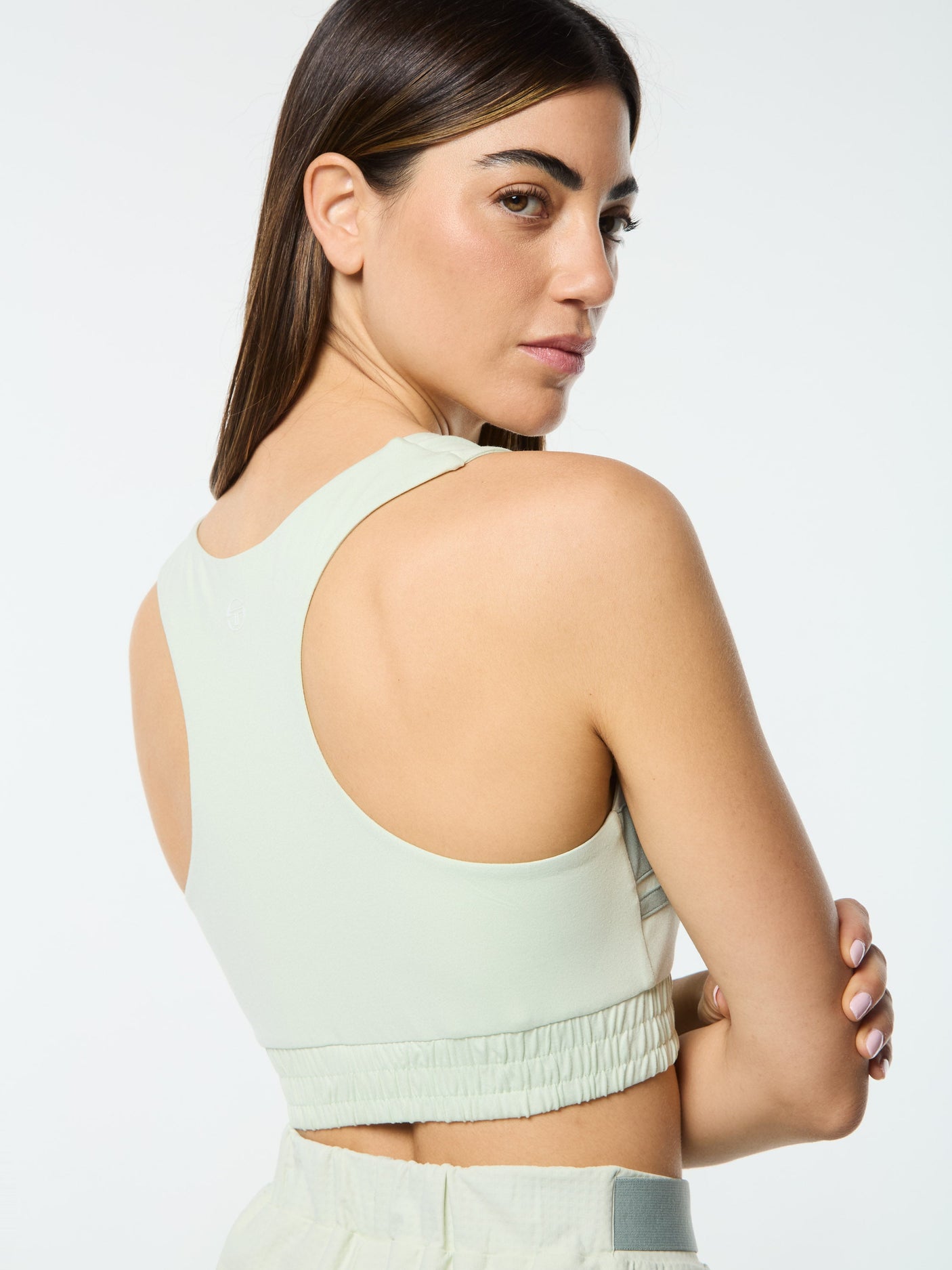 Sergio Tacchini Eva Sports Bra - Almost Aqua
