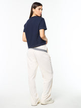Sergio Tacchini Nera Boxy Tee - Maritime Blue