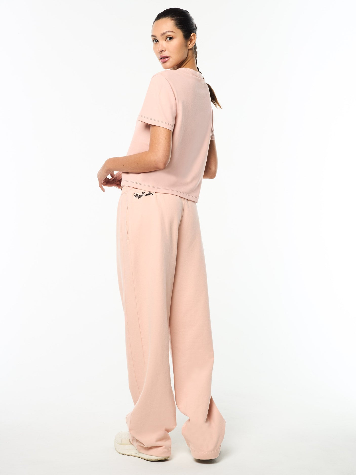 Sergio Tacchini Nera Boxy Tee - Evening Sand