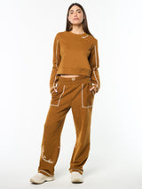 Sergio Tacchini Greta Sweatpant - Bronze Brown