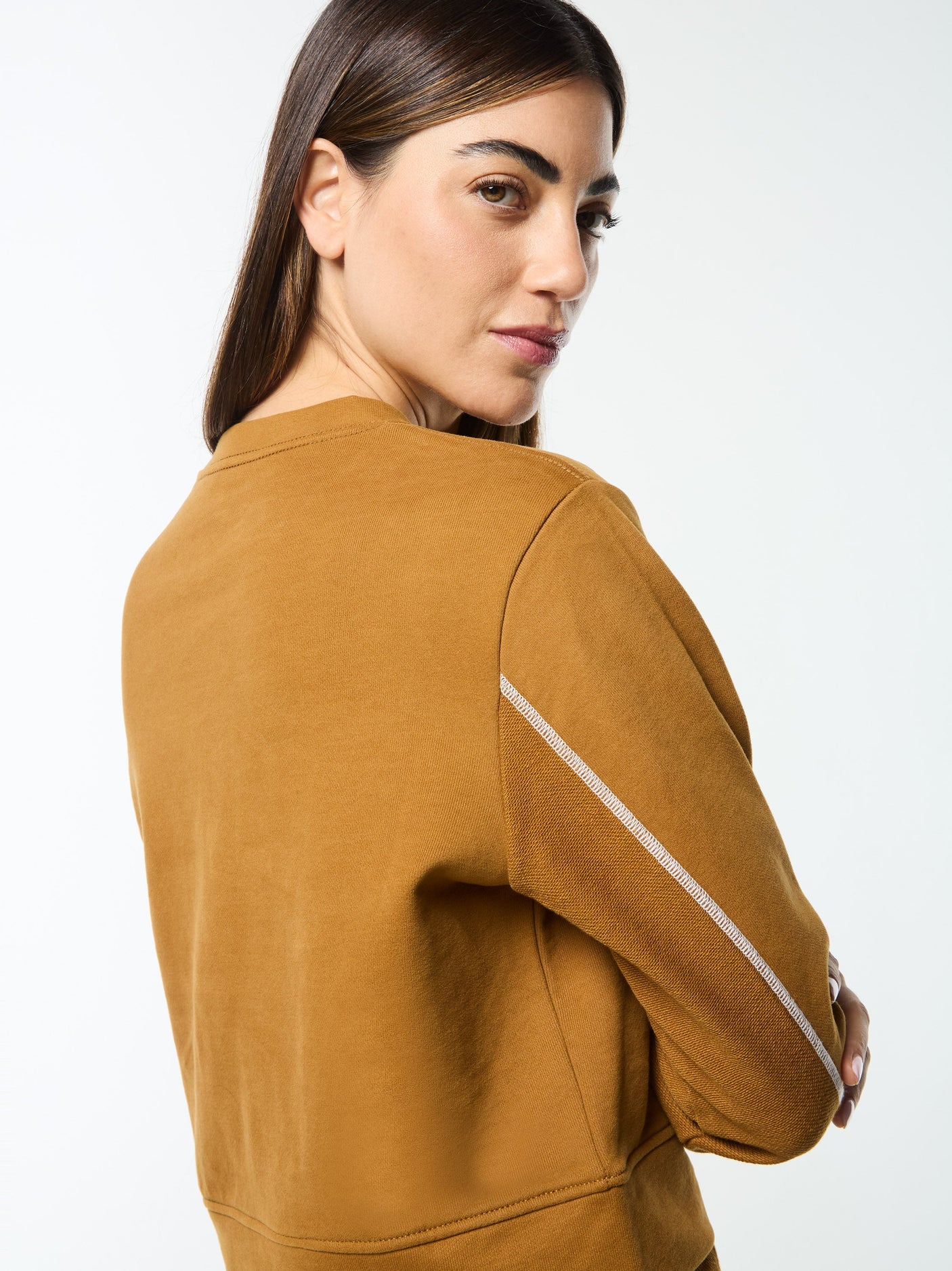 Sergio Tacchini Greta Crewneck - Bronze Brown