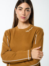Sergio Tacchini Greta Crewneck - Bronze Brown