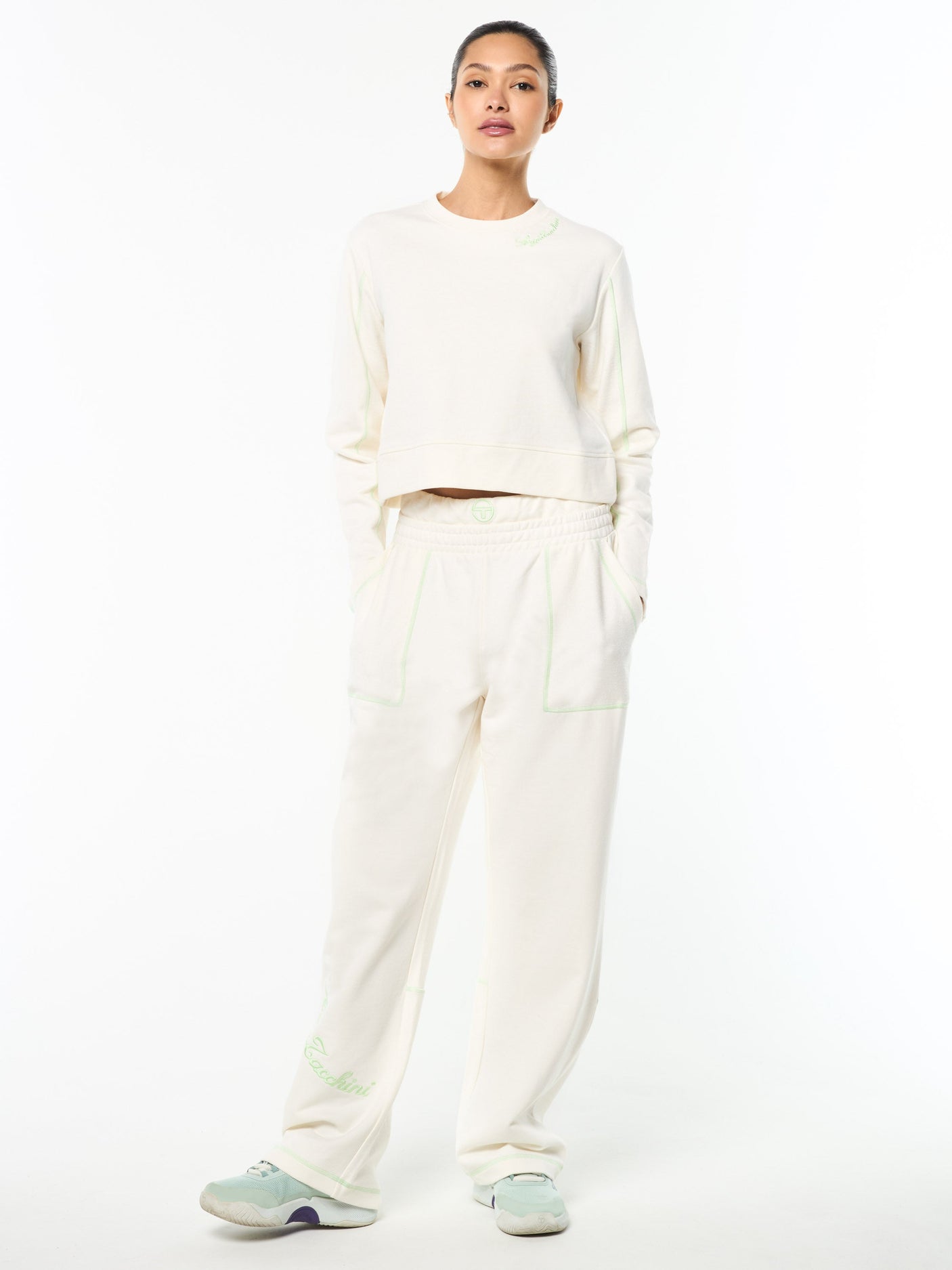 Sergio Tacchini Greta Crewneck - Gardenia