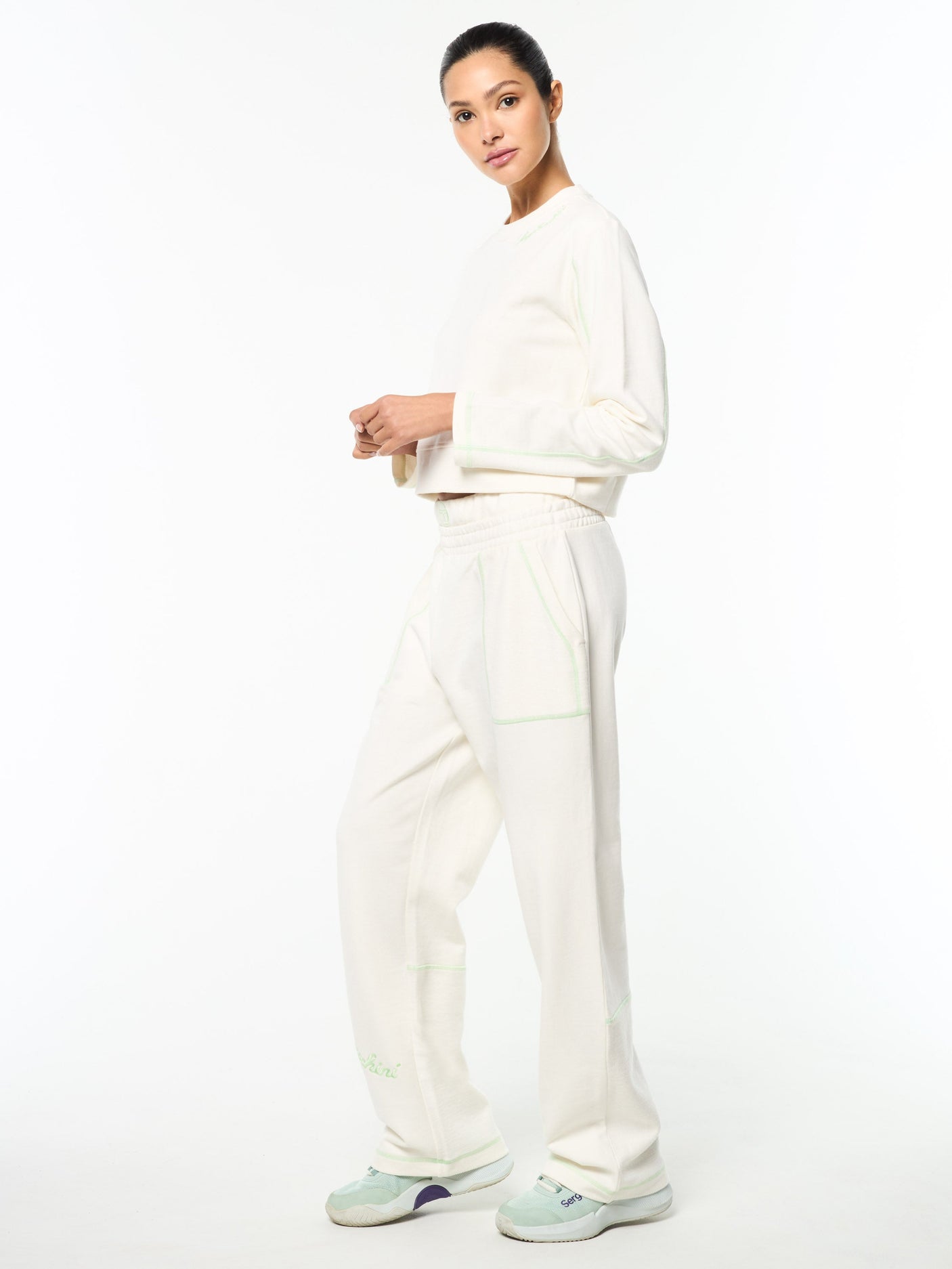 Sergio Tacchini Greta Crewneck - Gardenia