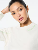 Sergio Tacchini Greta Crewneck - Gardenia