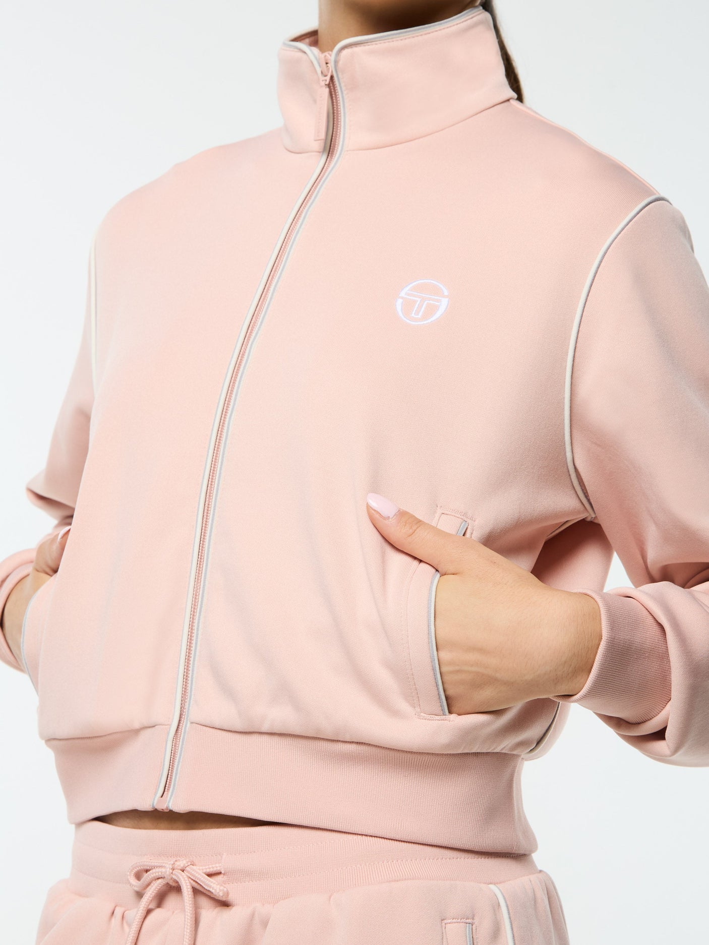 Sergio Tacchini Terina Track Jacket - Evening Sand