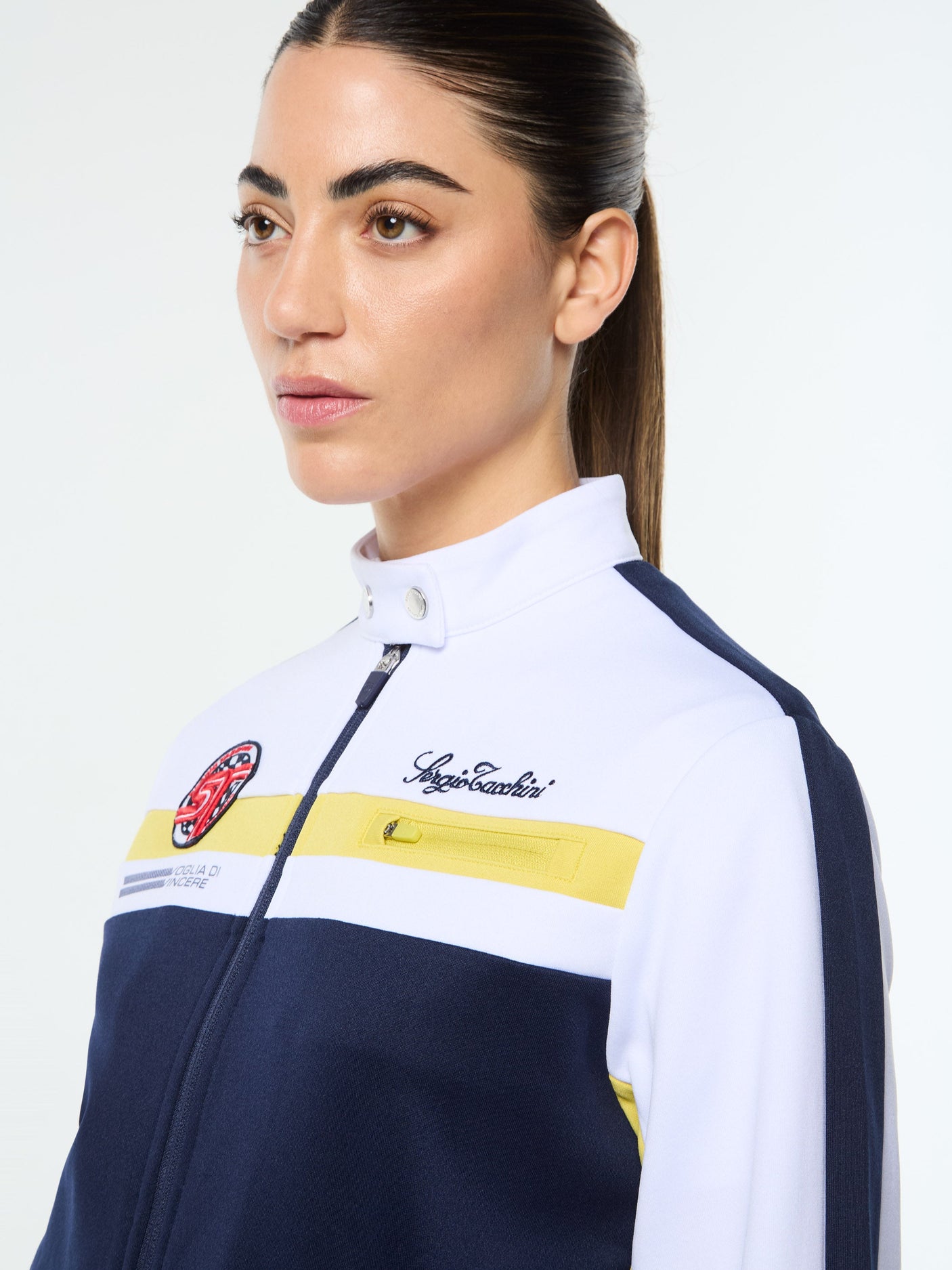 Sergio Tacchini Women's Corsa Track Jacket - Maritime Blue