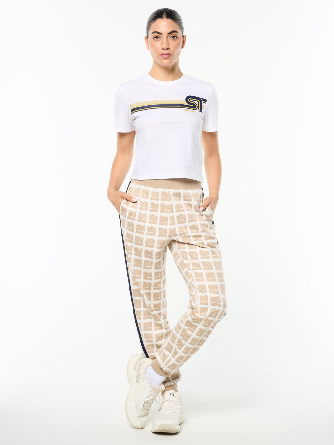 Sergio Tacchini Women's Corsa T - Shirt - Brilliant White