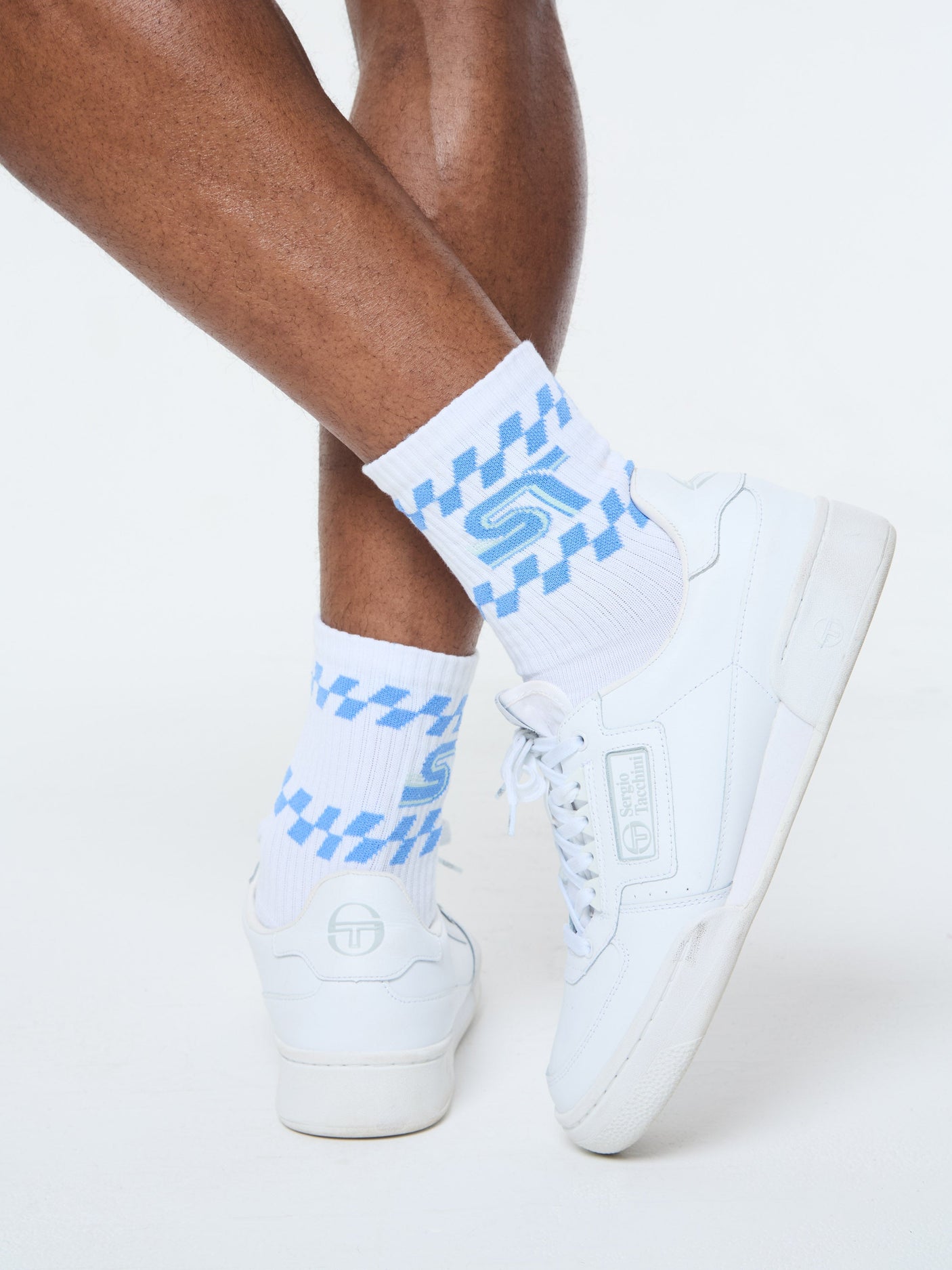Sergio Tacchini Corsa Sock - Brilliant White