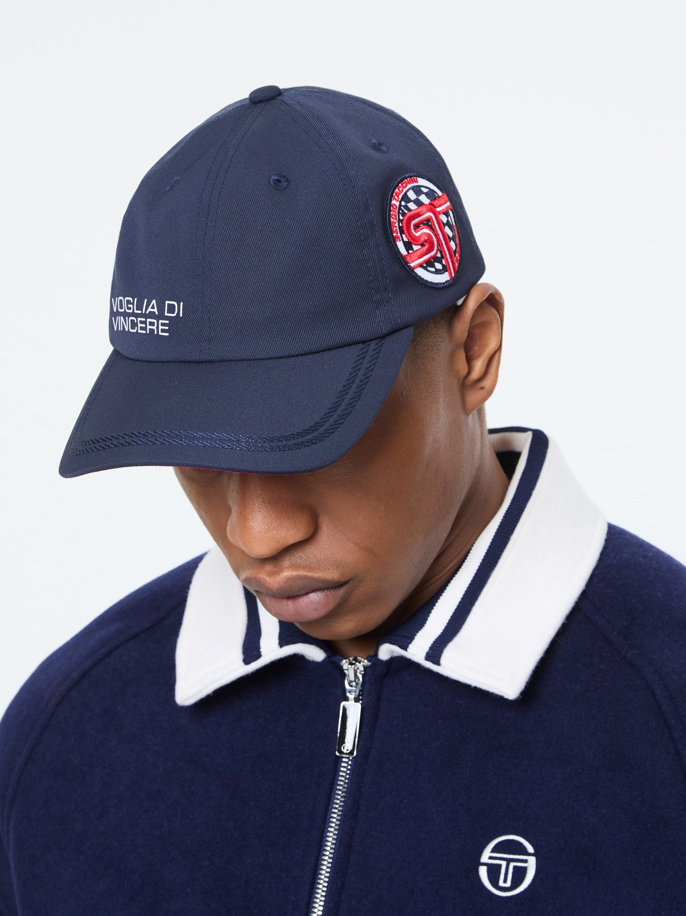 Sergio Tacchini Macchina Hat - Maritime Blue
