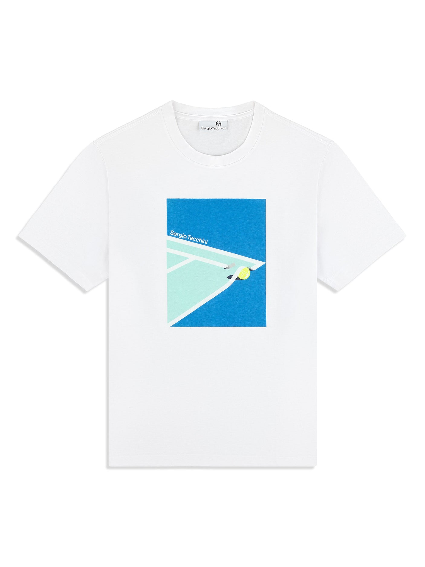 Sergio Tacchini Dante T -Shirt - Brilliant White