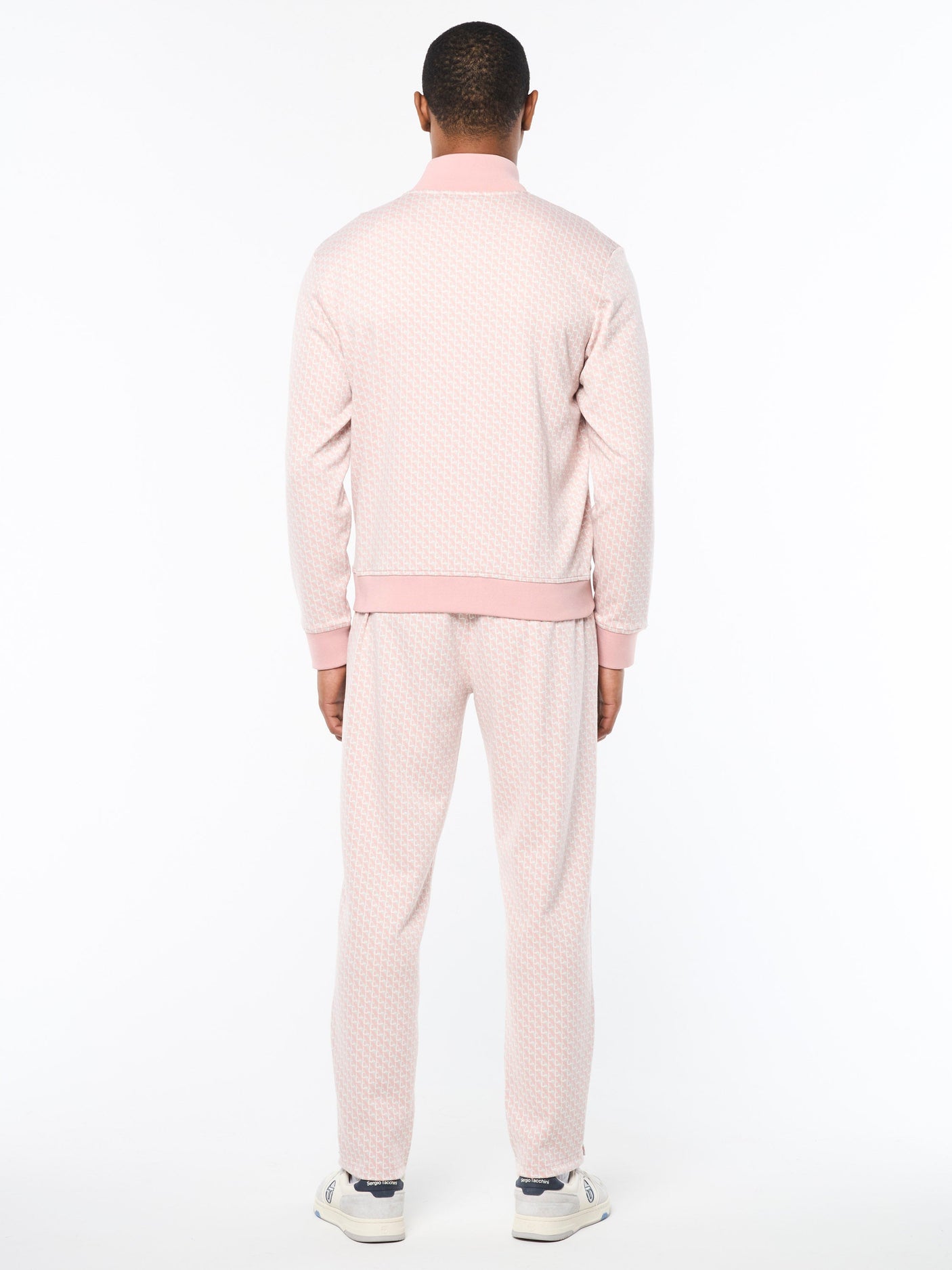 Sergio Tacchini Paolo Knit Track Jacket - Pale Mauve